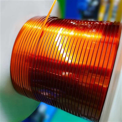 Enameled Flat Copper Wire